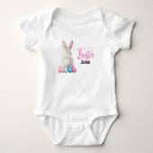 Gepersonaliseerde Paas Baby Bodysuit (Voorkant)