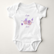 Gepersonaliseerde Paas Baby Bodysuit