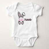 Gepersonaliseerde Paas Baby Bodysuit (Voorkant)