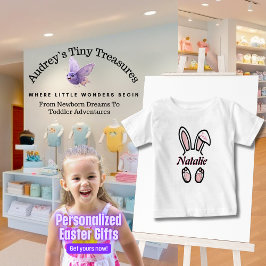 Gepersonaliseerde Paas Baby T-shirt