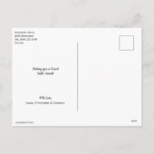 GEPERSONALISEERDE  paaseieren Feestdagenkaart (Achterkant)