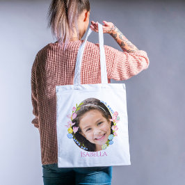Gepersonaliseerde Paaseierjacht Canvas tas met fot