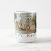 Gepersonaliseerde Paasfoto Collage Mok (Center)