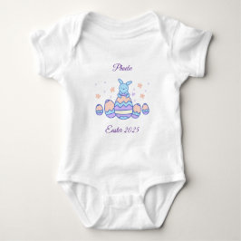 Gepersonaliseerde Paashaas Baby Bodysuit