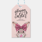 Gepersonaliseerde paashaas cadeau Labels Cadeaulabel (Voorkant)