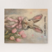 Gepersonaliseerde Paashaas Puzzel (Horizontaal)