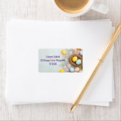 Gepersonaliseerde paasmand met eieren etiket (Insitu)