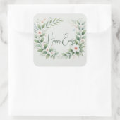 Gepersonaliseerde Paasplein Stickers | Eigen Tekst (Tas)