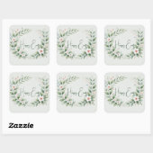 Gepersonaliseerde Paasplein Stickers | Eigen Tekst (Vel)