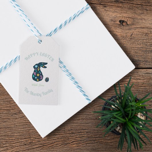 Gepersonaliseerde Paasvakantie cadeau Label Cadeaulabel
