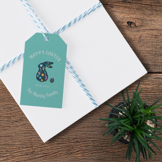 Gepersonaliseerde Paasvakantie cadeau Label Cadeaulabel