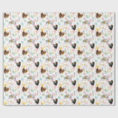 Gepersonaliseerde Paasviering inpakpapier met (Vlak)