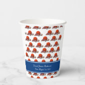 Gepersonaliseerde padden papieren bekers (Achterkant)