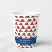 Gepersonaliseerde padden papieren bekers (Voorkant)