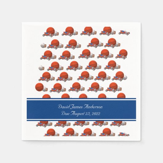 Gepersonaliseerde padden servet (Voorkant)