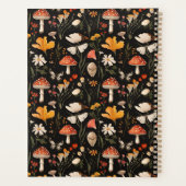 Gepersonaliseerde Paddenstoelen en bloemen Cottage Planner (Achterkant)