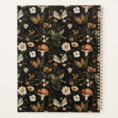 Gepersonaliseerde Paddenstoelen en bloemen Cottage Planner (Achterkant)