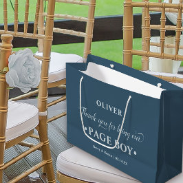 Gepersonaliseerde pagina Boy Blue Dank je Groot Cadeauzakje