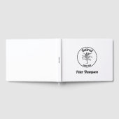 Gepersonaliseerde Palm Tree Pensioen Geheugengesch Gastenboek (Volledig)