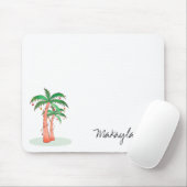 Gepersonaliseerde palmbomen muismat (Met muis)
