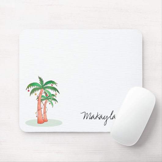 Gepersonaliseerde palmbomen muismat (Met muis)