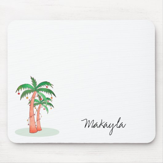 Gepersonaliseerde palmbomen muismat (Voorkant)