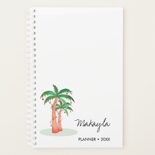 Gepersonaliseerde palmbomen planner