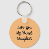 Gepersonaliseerde palmboom dubbelzijdige Sleutelha Sleutelhanger (Achterkant)