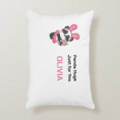 Gepersonaliseerde Panda kussen voor kinderen (Voorkant(Verticaal))
