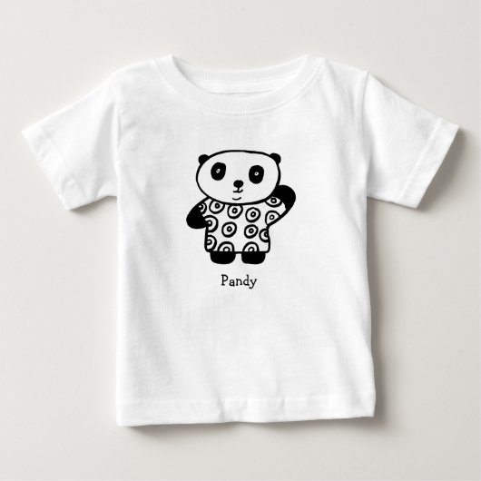 Gepersonaliseerde Pandy de Panda (Voorkant)