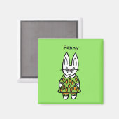 Gepersonaliseerde Pandy de Panda Magneet (Voorkant / Achterkant)