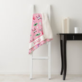 Gepersonaliseerde Papa Golfer Golfcart Golfsport Sherpa Deken (In situ)