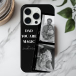 Gepersonaliseerde 'Papa je bent magisch' Twee vade iPhone 15 Pro Case<br><div class="desc">Vier de magie van het vaderschap met ons gepersonaliseerde 'Dad You Are Magic' iPhone 15 Pro-hoesje! Dit unieke ontwerp heeft een strakke zwarte achtergrond, een gekoesterde foto van twee vaders en de oprechte boodschap 'Dad You Are Magic'. Voeg een speciaal tintje toe door het aan te passen met de namen...</div>