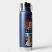 Gepersonaliseerde papa | Kinderfoto's Waterfles (Voorkant)