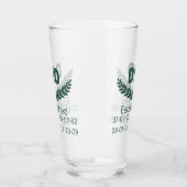 Gepersonaliseerde Papa Opgericht Glas (Links)