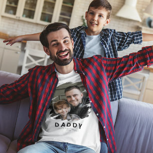 Gepersonaliseerde papa   Vaderdag T-shirt