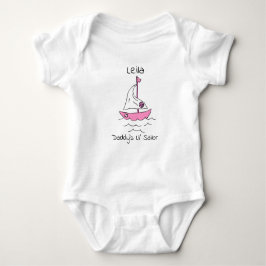Gepersonaliseerde papa's eerste stuurman zeilboot  romper