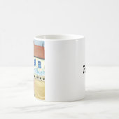 Gepersonaliseerde papa's favoriete Mok | Beach Hou (Center)