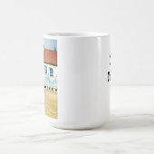 Gepersonaliseerde papa's favoriete Mok | Beach Hou (Center)