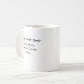 Gepersonaliseerde papa's favoriete offerte Vaderda Koffiemok (Voorkant links)