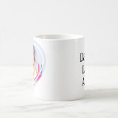 Gepersonaliseerde papa's kleine engel foto koffiemok (Center)