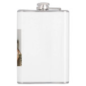 Gepersonaliseerde paperfles | Vaderdag-geschenken Heupfles (Achterkant)