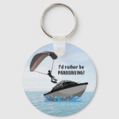 Gepersonaliseerde Parasailing Sleutelhanger (Voorkant)
