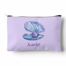 Gepersonaliseerde Parel van de Oceaan (Paarse)