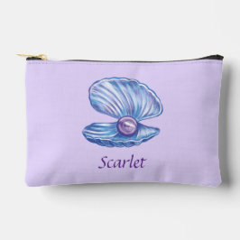 Gepersonaliseerde Parel van de Oceaan (Paarse) Etui