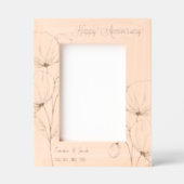 Gepersonaliseerde paren Jubileum Gegraveerde Lijstjes (Voorkant)