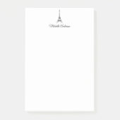 Gepersonaliseerde Parijs Eiffeltoren Frankrijk Post-it® Notes (Voorkant)