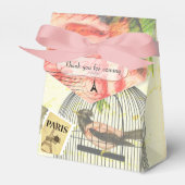 Gepersonaliseerde  Paris Thmet Wedding Party Bedankdoosjes (Voorkant Zijde)