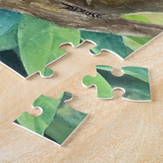 Gepersonaliseerde Parrot Puzzle Legpuzzel (Zijkant)