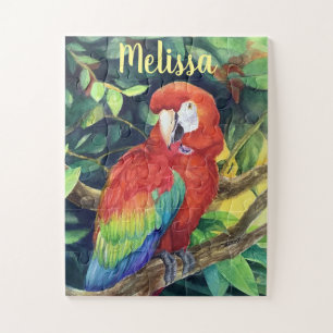Gepersonaliseerde Parrot Puzzle Legpuzzel